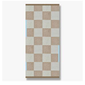 Bézs mosható szőnyeg 70x150 cm Square - Mette Ditmer Denmark