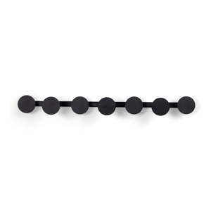 Fekete fém fali fogas Bottoni – Spinder Design