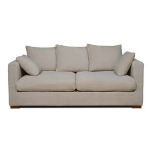 Bézs kordbársony kanapé 175 cm Comfy – Scandic