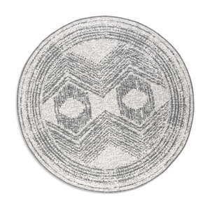 Szürke-krémszínű kerek kültéri szőnyeg ø 200 cm Gemini – Elle Decoration