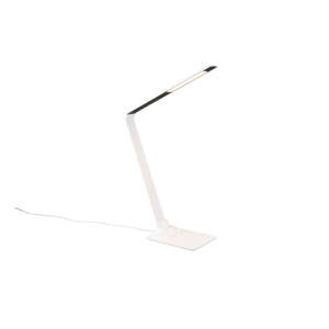 Fehér LED szabályozható asztali lámpa (magasság 72 cm) Travis – Trio