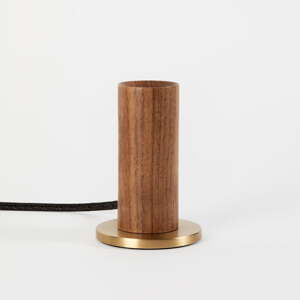 Barna asztali lámpa (magasság 12,5 cm) Knuckle – tala