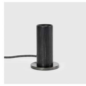 Fekete asztali lámpa (magasság 12,5 cm) Knuckle – tala