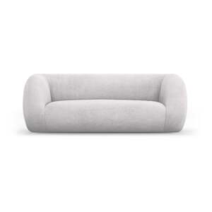 Világosszürke buklé kanapé 210 cm Essen – Cosmopolitan Design
