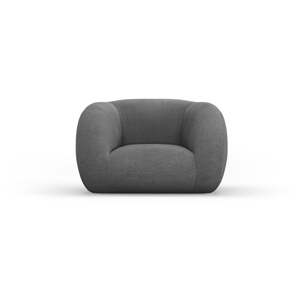 Szürke buklé fotel Essen – Cosmopolitan Design