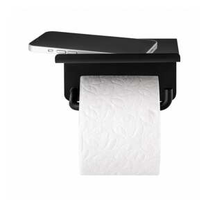 Fekete fali rozsdamentes acél WC-papír tartó Modo – Blomus