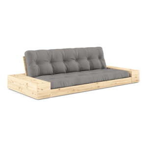 Szürke kinyitható kanapé 244 cm Base – Karup Design