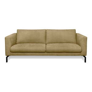Mustársárga kanapé 216 cm Gomero – Scandic