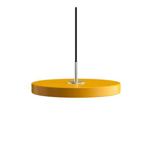 Okkersárga LED függőlámpa fém búrával ø 31 cm Asteria Mini – UMAGE