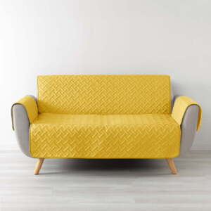 Sárga háromszemélyes védő huzat kanapéra Lounge – douceur d'intérieur