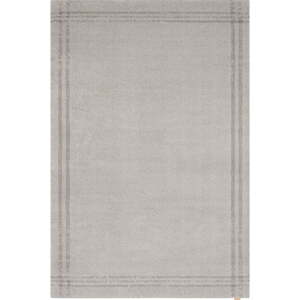 Krémszínű gyapjú szőnyeg 160x240 cm Calisia M Grid Rim – Agnella