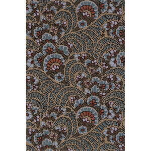 Barna gyapjú szőnyeg 300x400 cm Paisley – Agnella