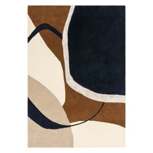 Téglavörös kézzel készített  gyapjú szőnyeg 160x230 cm Matrix – Asiatic Carpets