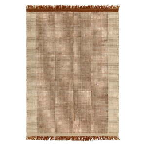 Barna kézzel készített  gyapjú szőnyeg 200x290 cm Avalon – Asiatic Carpets