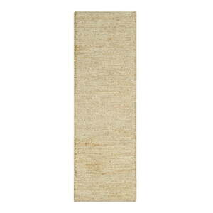 Bézs kézzel készített  juta futószőnyeg 66x200 cm Soumak – Asiatic Carpets