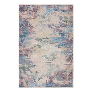 Kék-lila mosható szőnyeg újrahasznosított szálkeverékből 120x170 cm Reid – Flair Rugs