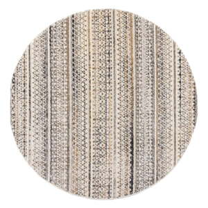 Bézs kerek szőnyeg 140x140 cm Camino – Flair Rugs