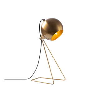 Rézszínű asztali lámpa fém búrával (magasság 45 cm) Mixed – Opviq lights