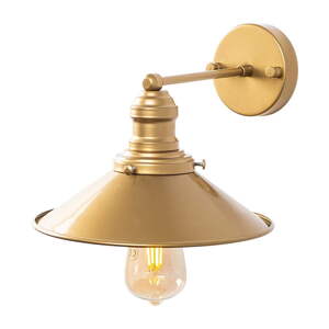 Aranyszínű fali lámpa ø 24 cm Conical – Opviq lights