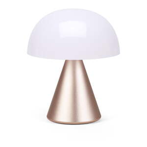 Fehér-világos rózsaszín LED asztali lámpa (magasság 11 cm) Mina M – Lexon