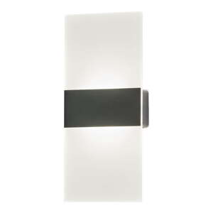 Fehér-matt ezüstszínű LED fali lámpa Magnetics – Fischer & Honsel