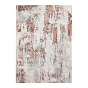 Rózsaszín-világosszürke szőnyeg 160x220 cm Apollo – Think Rugs