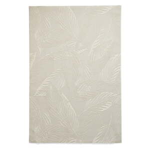 Krémszínű mosható szőnyeg újrahasznosított szálakból 160x230 cm Flores – Think Rugs