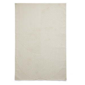 Krémszínű mosható szőnyeg újrahasznosított szálakból 120x170 cm Flores – Think Rugs