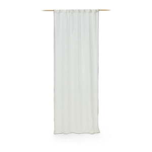 Fehér len keverék függöny 140x270 cm Adra – Kave Home