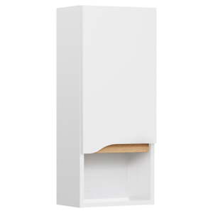 Fehér magas fali fürdőszoba szekrény 30x70 cm Set 857 – Pelipal
