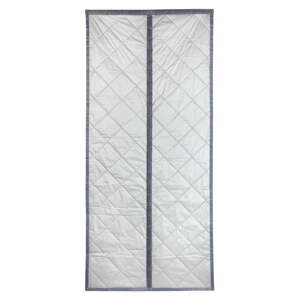 Szürke-ezüstszínű termo függöny ajtóra 90x200 cm – Maximex