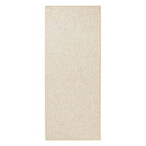 Krémszínű futószőnyeg 80x300 cm Wolly – BT Carpet
