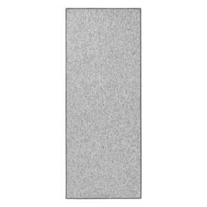 Szürke futószőnyeg 80x300 cm Wolly – BT Carpet