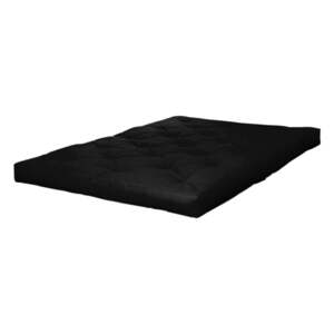 Double Latex Black fekete matrac, 140 x 200 cm - Karup Design