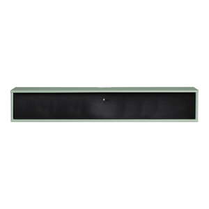 Világoszöld-fekete TV-állvány 133x22 cm Mistral – Hammel Furniture