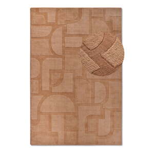 Barna kézi szövésű gyapjú szőnyeg 120x170 cm Alexis – Villeroy&Boch