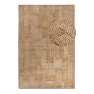 Bézs kézi szövésű gyapjú szőnyeg 80x150 cm Wilhelmine – Villeroy&Boch