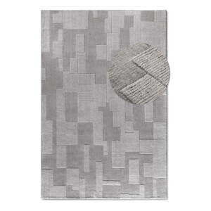 Szürke kézi szövésű gyapjú szőnyeg 80x150 cm Wilhelmine – Villeroy&Boch