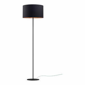 Mika fekete-rézszínű állólámpa, ⌀ 40 cm - Sotto Luce