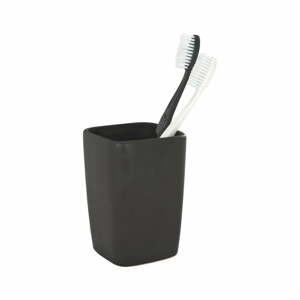 Faro fekete fogkefetartó pohár - Wenko