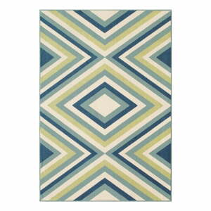 Rombi zöld-kék kültéri szőnyeg, 160 x 230 cm - Floorita