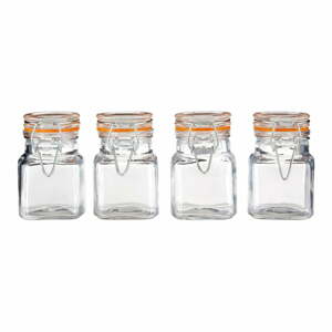 4 db-os üveg fűszertartó készlet, 90 ml - Premier Housewares