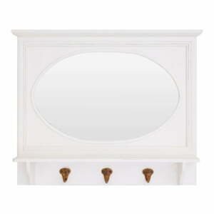 Fali tükör polccal és fogassal 53x43 cm Whitley – Premier Housewares