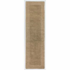 Sienna barna gyapjú futószőnyeg, 60 x 230 cm - Flair Rugs
