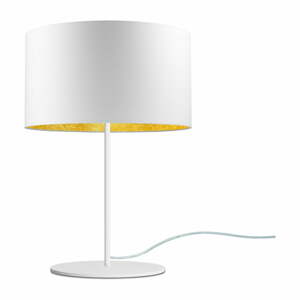 MIKA Gold M fehér asztali lámpa, ⌀ 36 cm - Sotto Luce