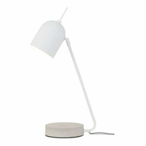 Fehér asztali lámpa fém búrával (magasság 57 cm) Madrid – it's about RoMi