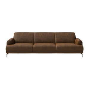 Puzo barna kanapé, 240 cm - MESONICA